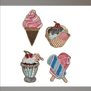 *NWT* Kim Seybert Ice Cream Coasters